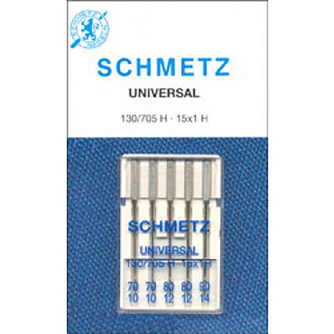 SCHMETZ 5PK ASSORTED NEEDLE SOLD BY THE PACK 15X1 CARDED