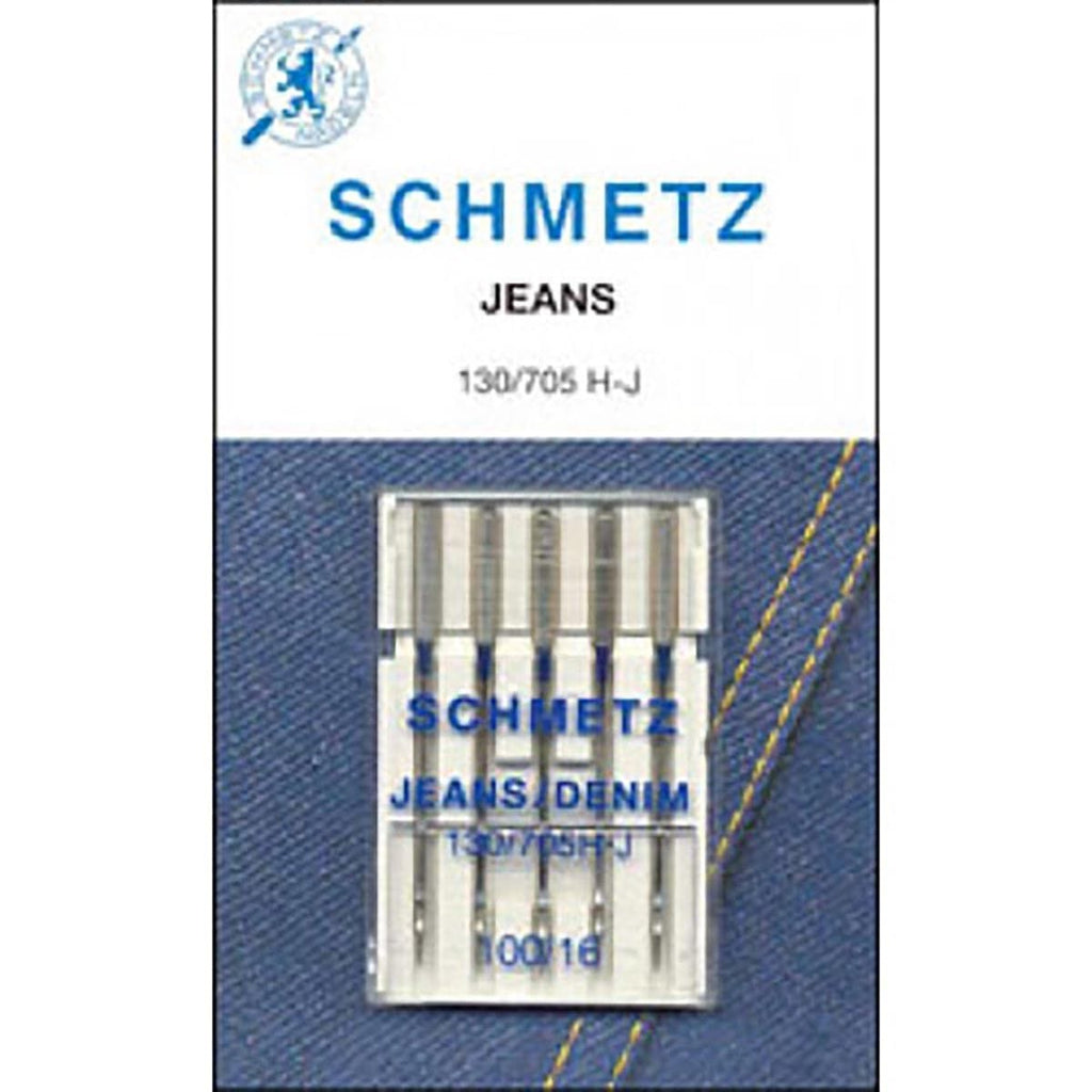 SCHMETZ DENIM 5PK SZ 16 / 100 SOLD BY THE PACK CARDED NEEDLE