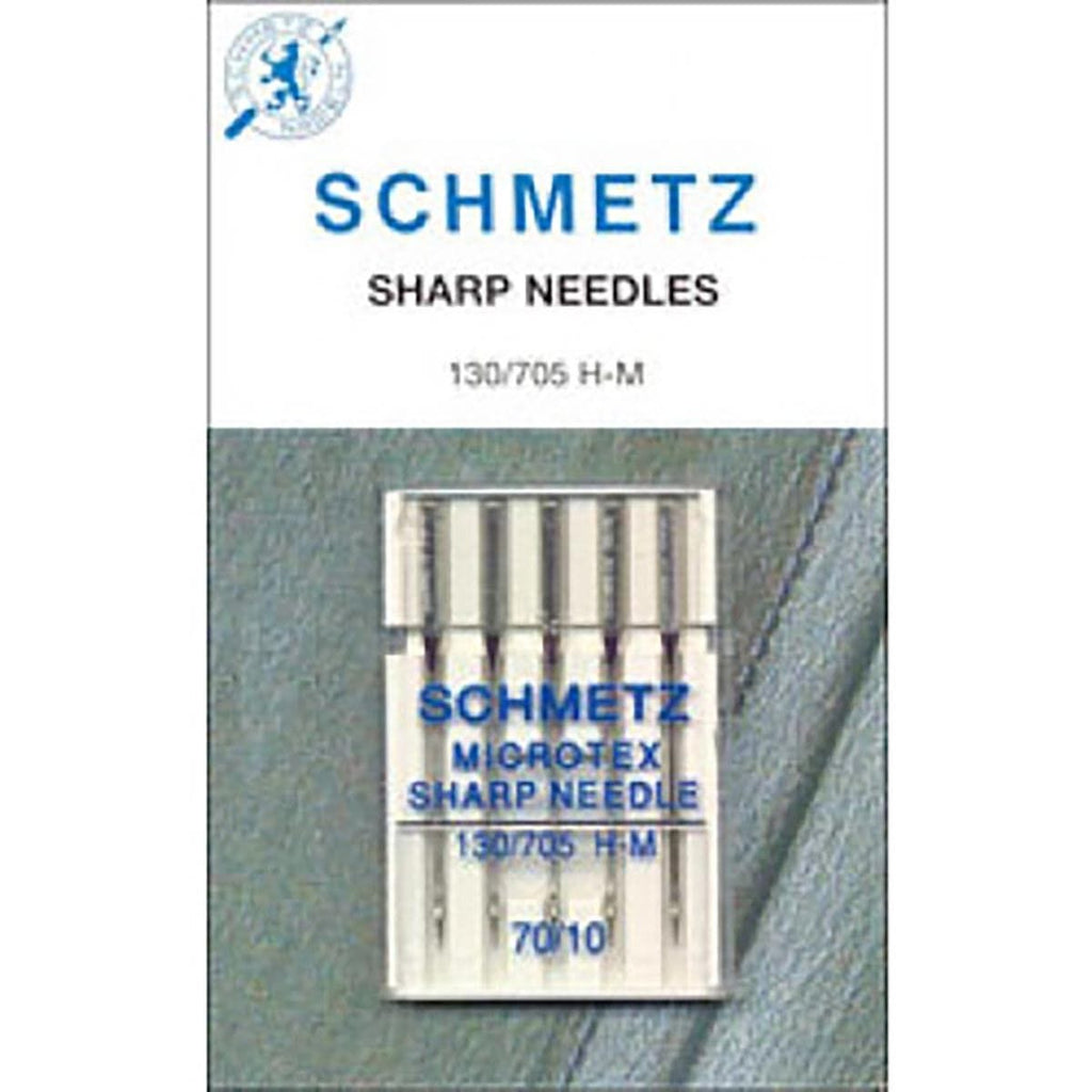 SCHMETZ MICROTEX NEEDLE SZ 70 SOLD BY THE PACK 5 PK CARDED