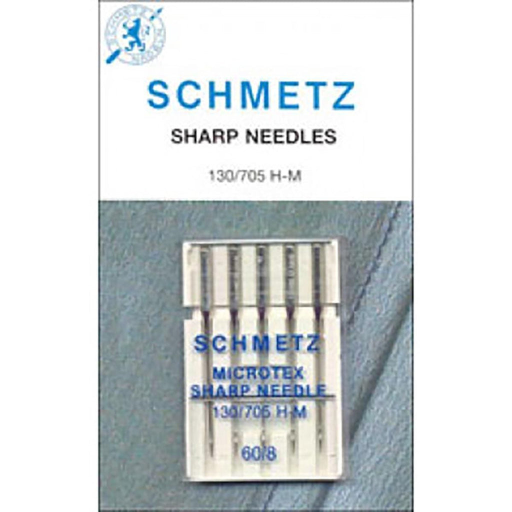 SCHMETZ MICROTEX NEEDLE SZ 60 SOLD BY THE PACK 5 PK CARDED