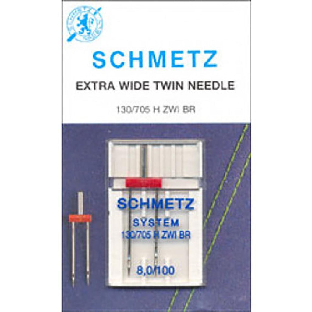 DOUBLE NEEDLE 8.0MM/100 1/PKG