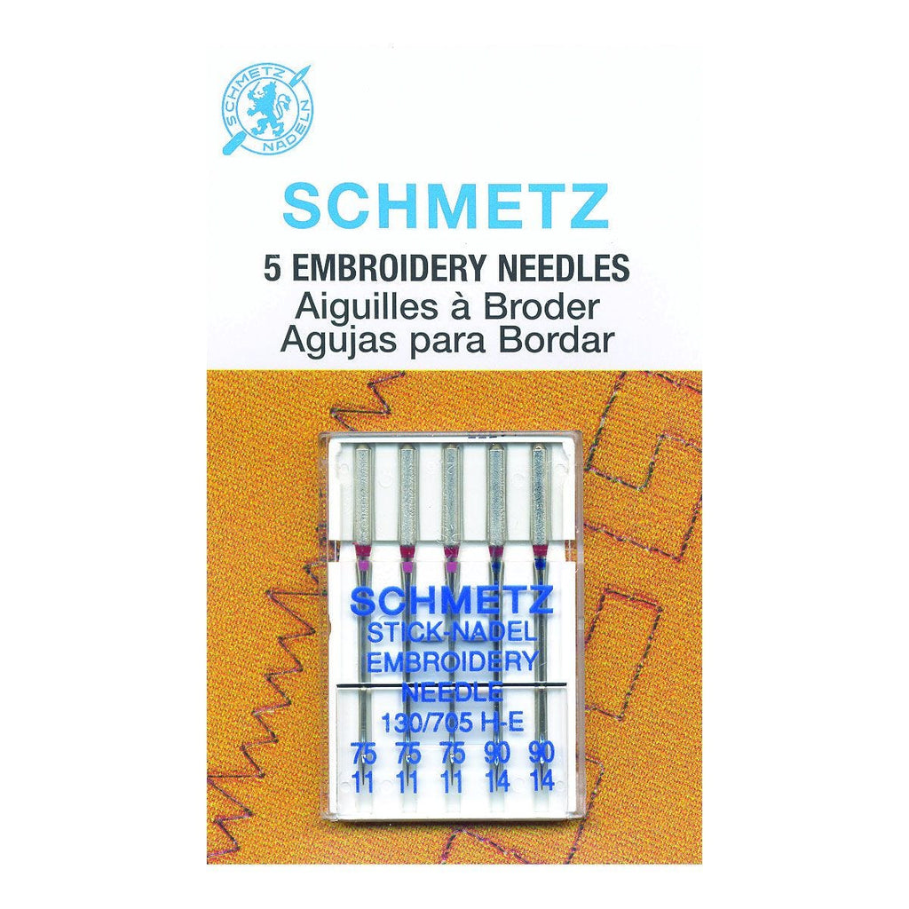 EMBROIDERY NEEDLE 5 PACK ASSORTED SIZE (A) CARDED