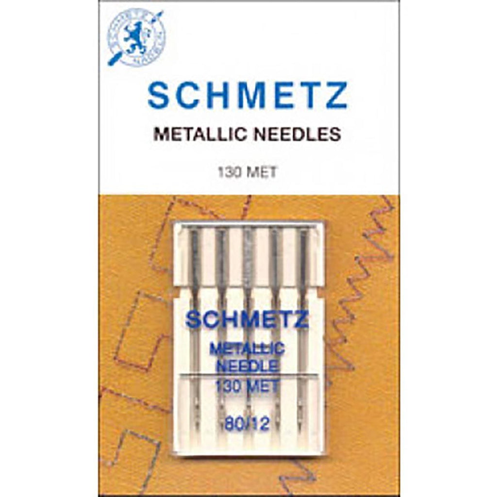 SCHMETZ METALLIC NEEDLES SIZE 80/12 PACK OF 5 CARDED