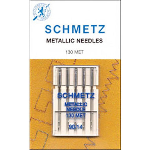 SCHMETZ METALLIC NEEDLES SZ 90/14 5/PKG