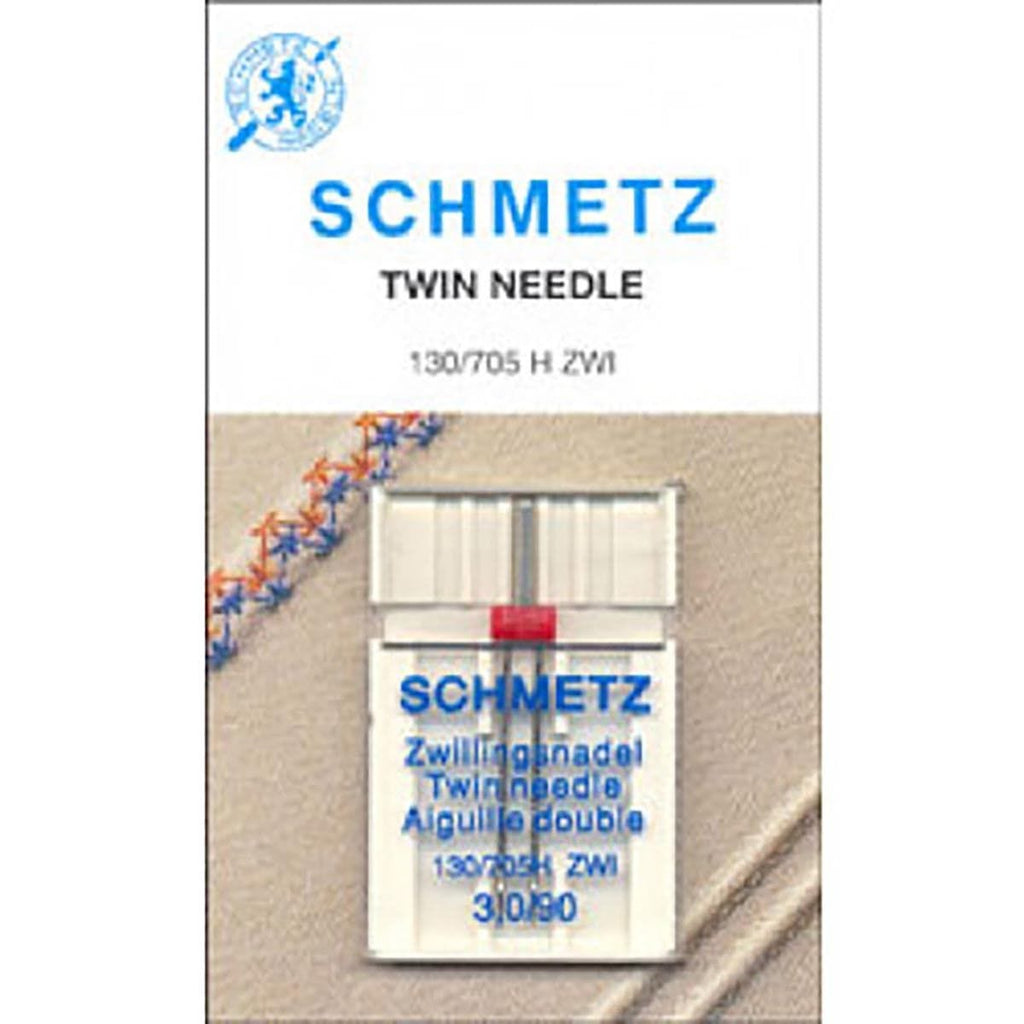 SCHMETZ TWIN NEEDLE SZ 3.0/ 90 1 PK SOLD BY THE PACK CARDED