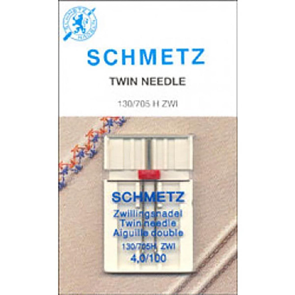SCHMETZ TWIN NEEDLE 4.0/ 100 1 PK SOLD BY THE PACK CARDED