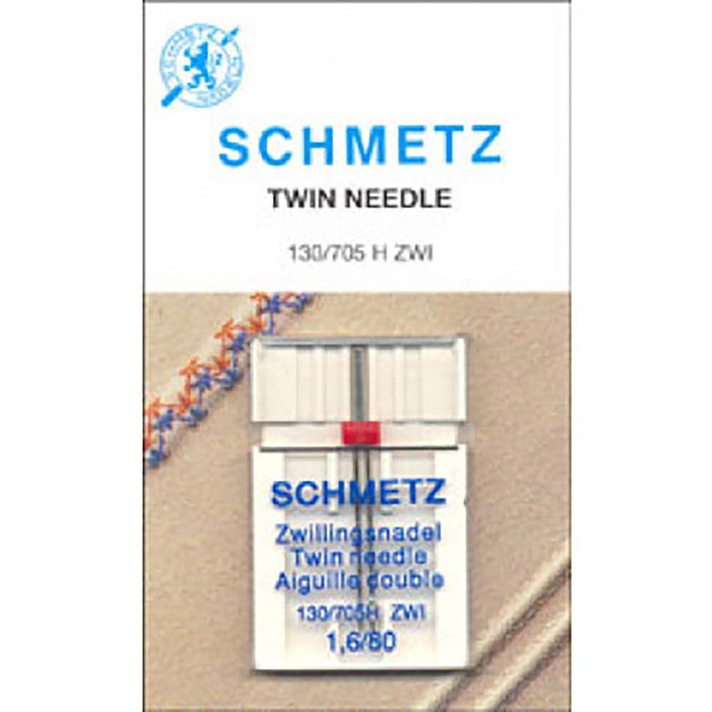 SCHMETZ TWIN NEEDLE 1.6/80 CARDED 1 PACK
