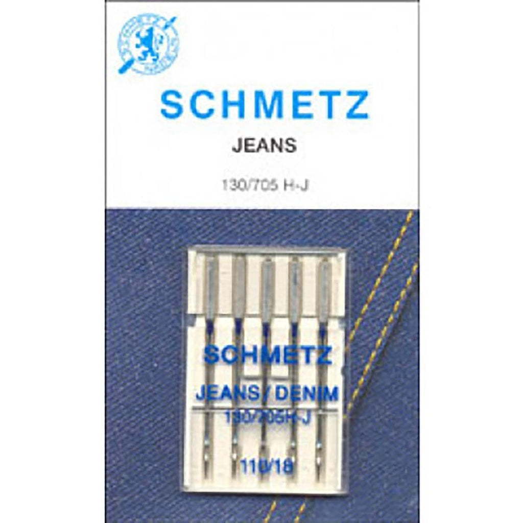 SCHMETZ DENIM 5PK SZ 18 / 110 SOLD BY THE PACK CARDED NEEDLE