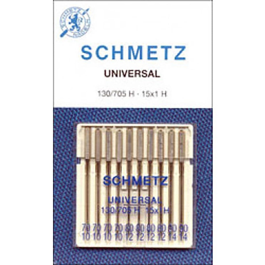 SCHMETZ 10PK ASSORTED NEEDLE SOLD BY THE PACK 15X1 CARDED