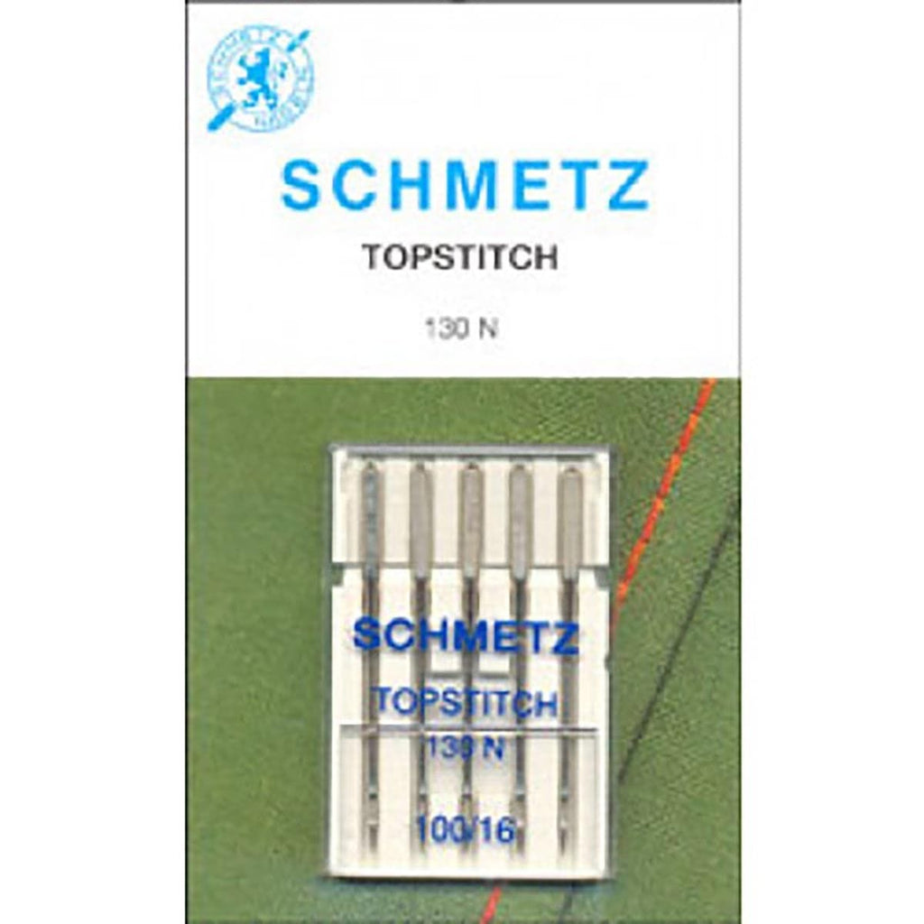 TOPSTITCH SCHMETZ 5 PK SZ 100 SOLD BY THE PACK CARDED NEEDLE