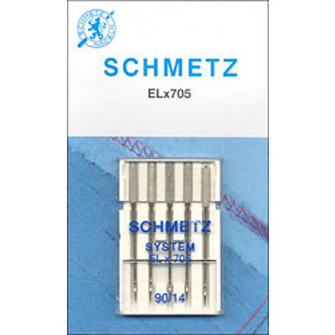 SCHMETZ ELX705 SZ 90 5PK SOLD BY THE CARD