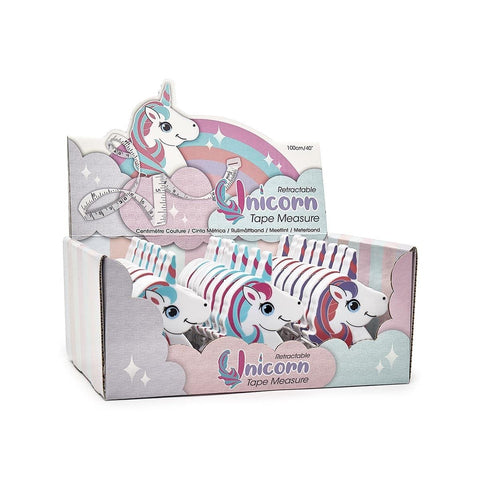 Unicorn Tape Measure 24 Pc Display