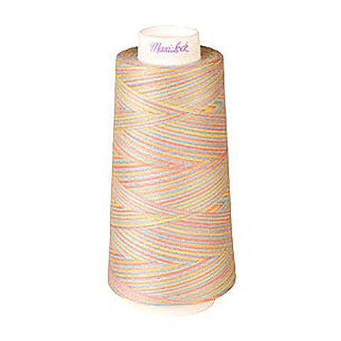 Maxi Lock Swirls Pastel Sprinkles Variegated 3000 Yd Cone