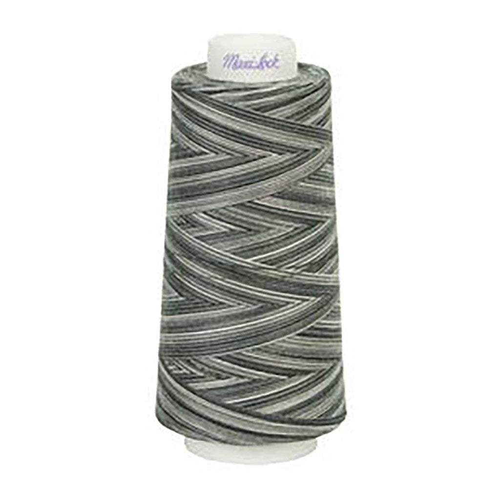 Maxi Lock Swirls Espresso Silk Variegated 3000 Yd Cone