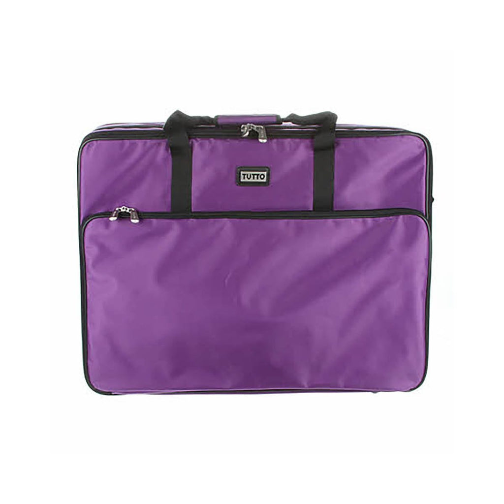TUTTO 26 IN EMBROIDERY BAG LUGGAGE PURPLE