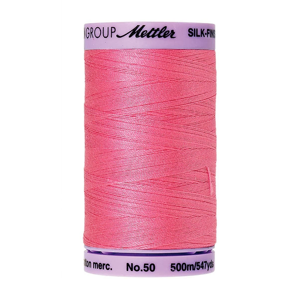 Mettler Silk Finish Cotten-Roseate 547 YD 50 WT 5 Spools Per Box