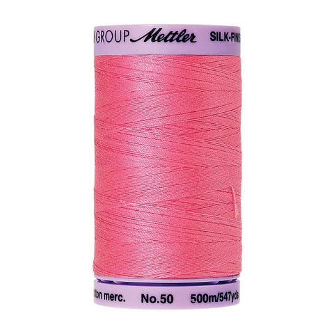 Mettler Silk Finish Cotten-Roseate 547 YD 50 WT 5 Spools Per Box