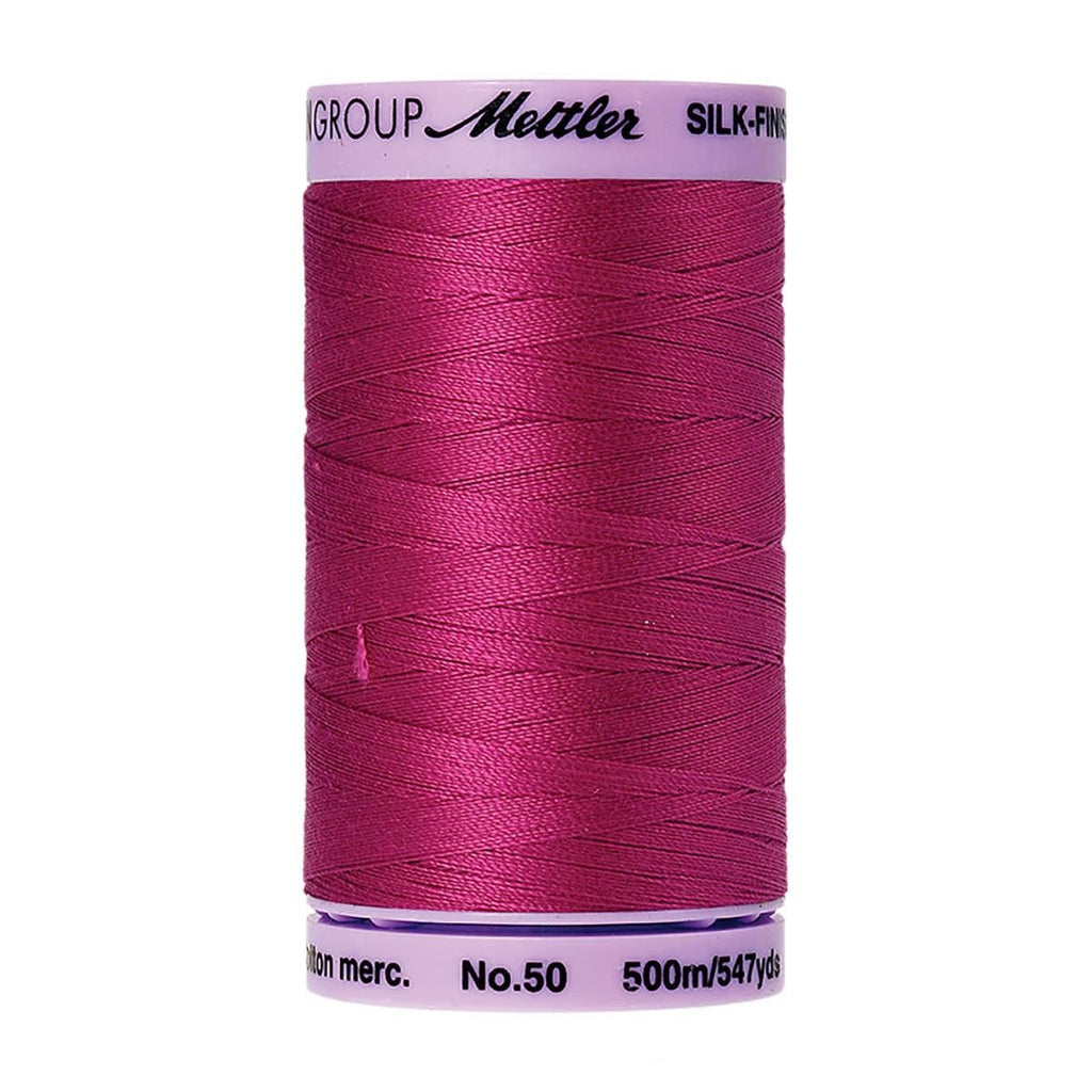 Mettler Silk Finish Cotton-Peony 50 WT 5 Spools Per Box