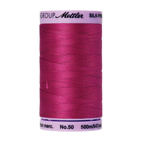 Mettler Silk Finish Cotton-Peony 50 WT 5 Spools Per Box