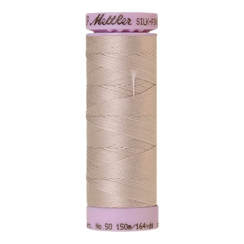 Mettler Silk Finish Cotton-Cloud Gray 50 WT 5 Spools Per Box