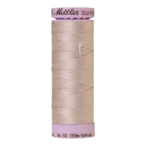 Mettler Silk Finish Cotton-Cloud Gray 50 WT 5 Spools Per Box