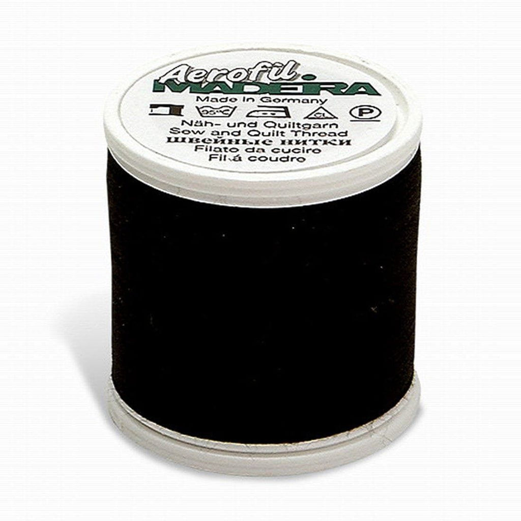 Aerofil No. 120 Black 440Yd/400M Madeira Thread Black