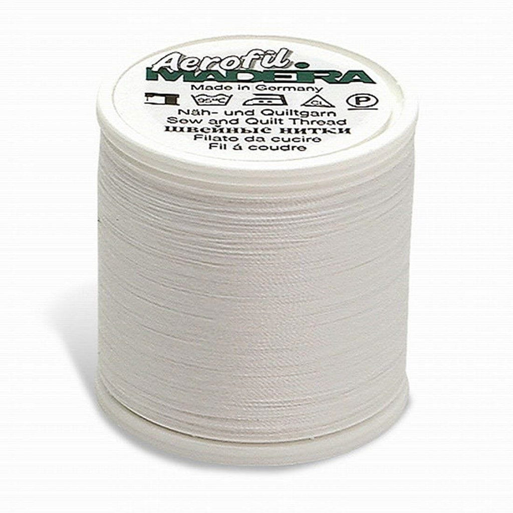 AEROFIL NO. 120 SNW WHT 440YD/400M MADEIRA THREAD WHITE