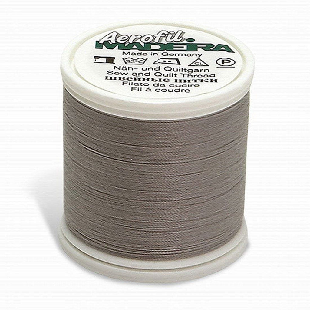 AEROFIL NO. 120 LIGHT GREY 440YD/400M MADEIRA THREAD GRAY