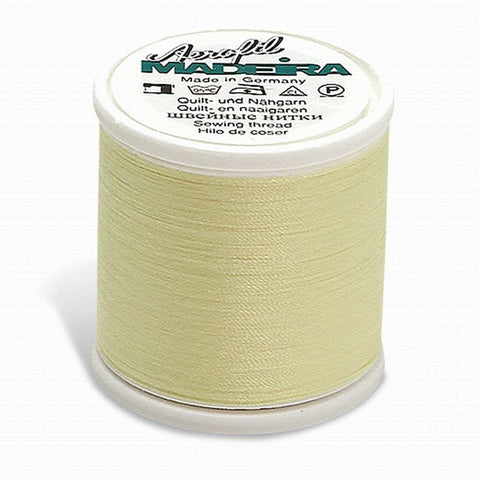 AEROFIL NO. 120 PALE YELLOW 440YD/400M MADEIRA THREAD PALE YELLOW