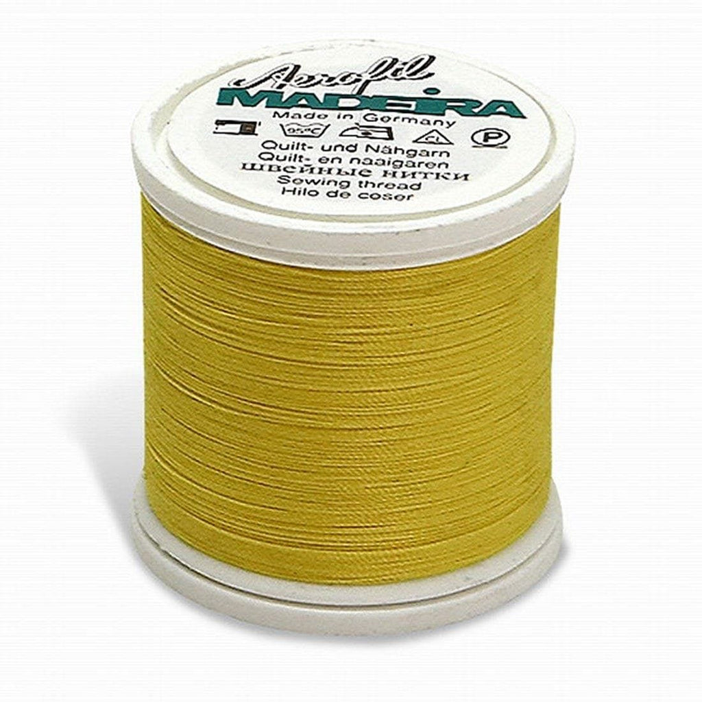 AEROFIL NO. 120 YELLOW 440YD/400M MADEIRA THREAD YELLOW
