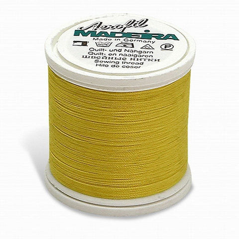 AEROFIL NO. 120 YELLOW 440YD/400M MADEIRA THREAD YELLOW