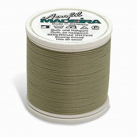 AEROFIL NO. 120 PALE SEAM FOAM 440YD/400M MADEIRA THREAD PALE SEA FOAM GREEN