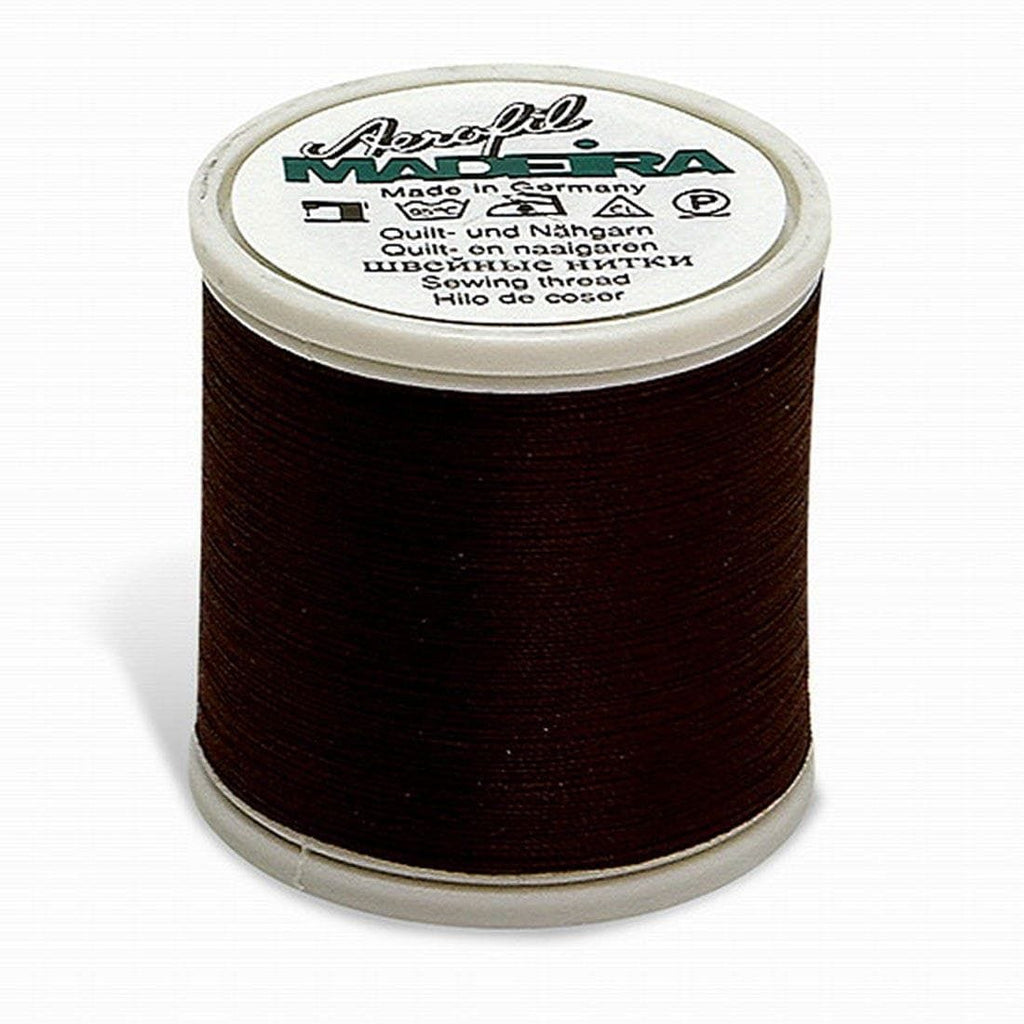 AEROFIL NO. 120 DARK BURGANDY 440YD/400M MADEIRA THREAD DARK BURGANDY