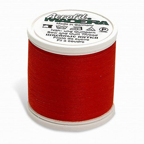 AEROFIL NO. 120 RED 440YD/400M MADEIRA THREAD RED