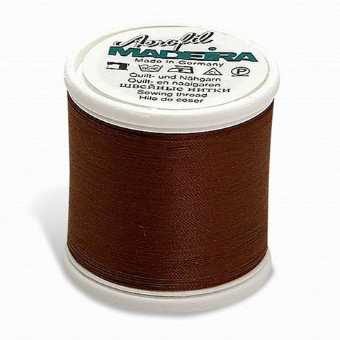 AEROFIL NO. 120 DARK TAN 440YD/400M MADEIRA THREAD DARK TAN
