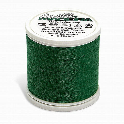 AEROFIL NO. 120 GREEN 440YD/400M MADEIRA THREAD POLYESTER