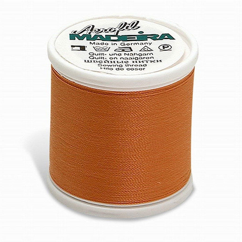 AEROFIL NO. 120 LIGHT SALMON 440YD/400M MADEIRA THREAD LIGHT SALMON