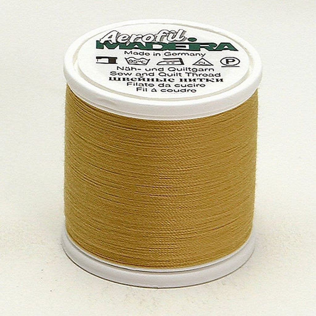 AEROFIL NO. 120 DEEP MUSTARD 440YD/400M MADEIRA THREAD POLYESTER