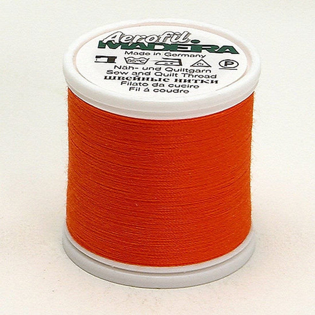 AEROFIL NO. 120 BRIGHT ORANGE 440YD/400M MADEIRA THREAD POLYESTER