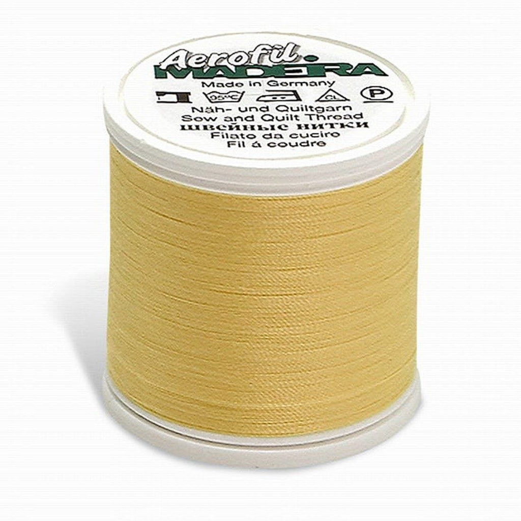 AEROFIL NO. 120 BUTTERCUP 440YD/400M MADEIRA THREAD POLYESTER