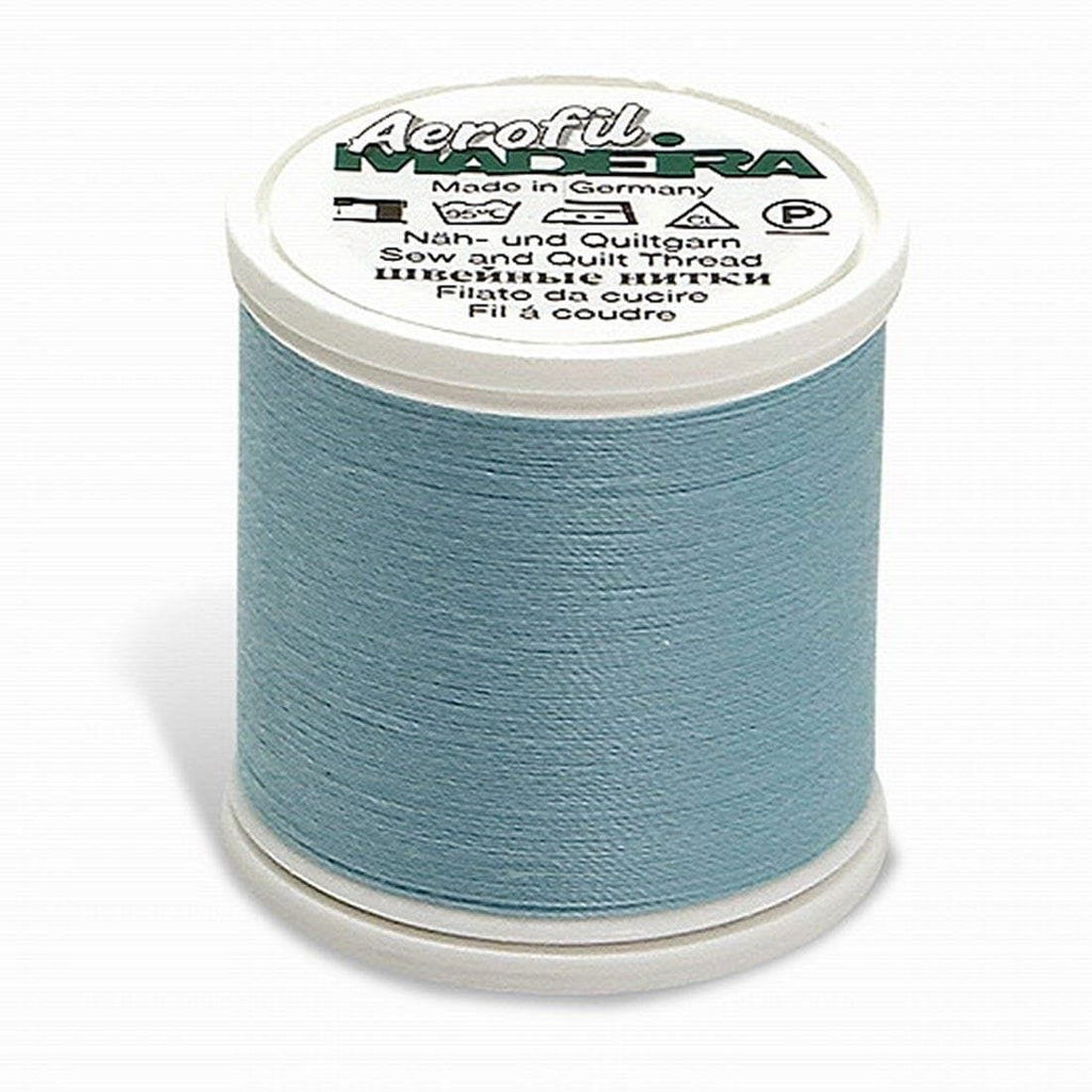 AEROFIL NO. 120 TURQUOISE 440YD/400M MADEIRA THREAD PALE AQUA BLUE