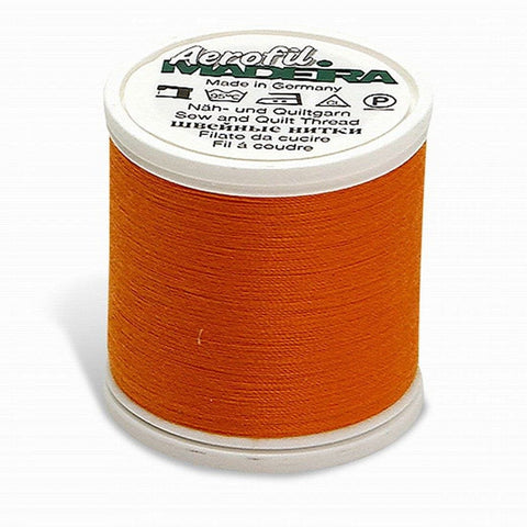 AEROFIL NO. 120 ORANGE 440YD/400M MADEIRA THREAD POLYESTER
