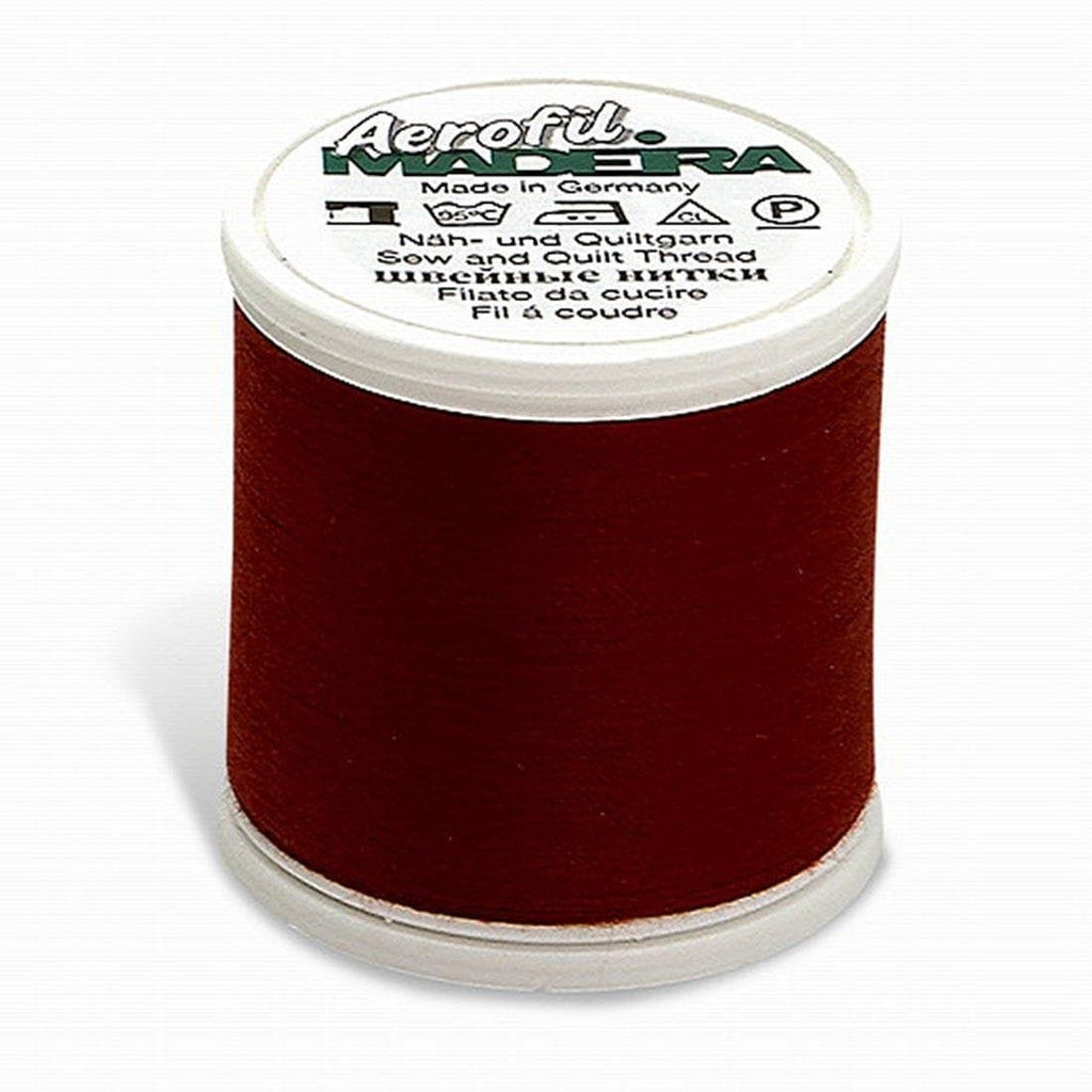 AEROFIL NO. 120 BURGUNDY 440YD/400M MADEIRA THREAD BURGUNDY