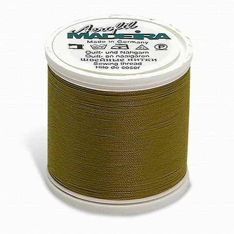 AEROFIL NO. 120 OLIVE DRAB 440YD/400M MADEIRA THREAD POLYESTER