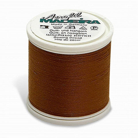 AEROFIL NO. 120 BROWN 440YD/400M MADEIRA THREAD BROWN