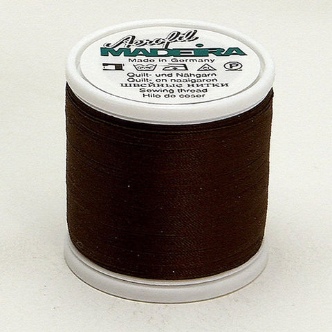 AEROFIL NO. 120 BROWN 440YD/400M MADEIRA THREAD BROWN