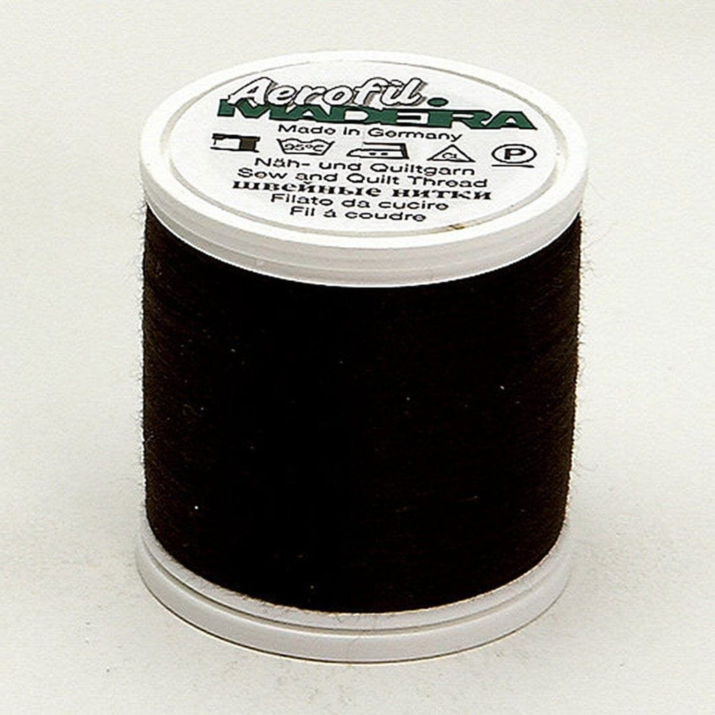 AEROFIL NO. 120 BLACK 440YD/400M MADEIRA THREAD BLACK