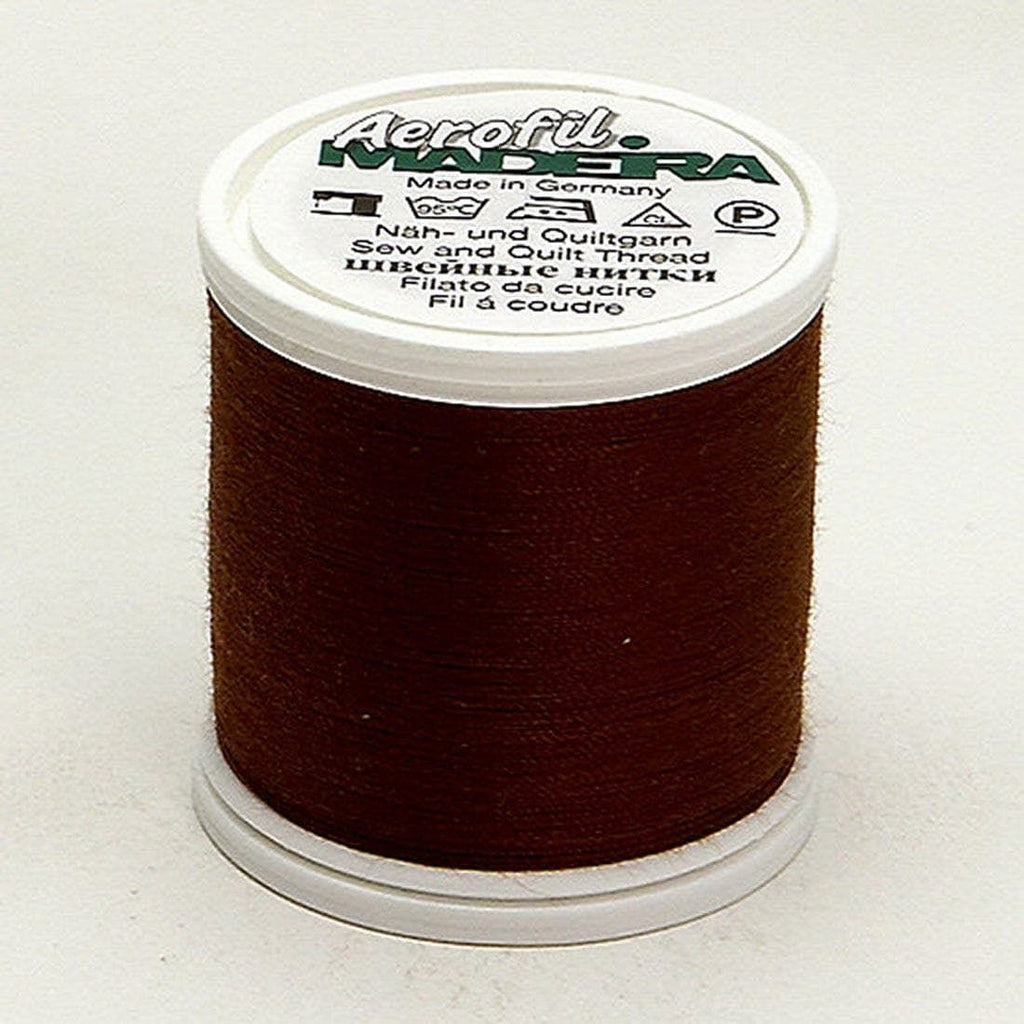 AEROFIL NO. 120 BROWN 440YD/400M MADEIRA THREAD BROWN