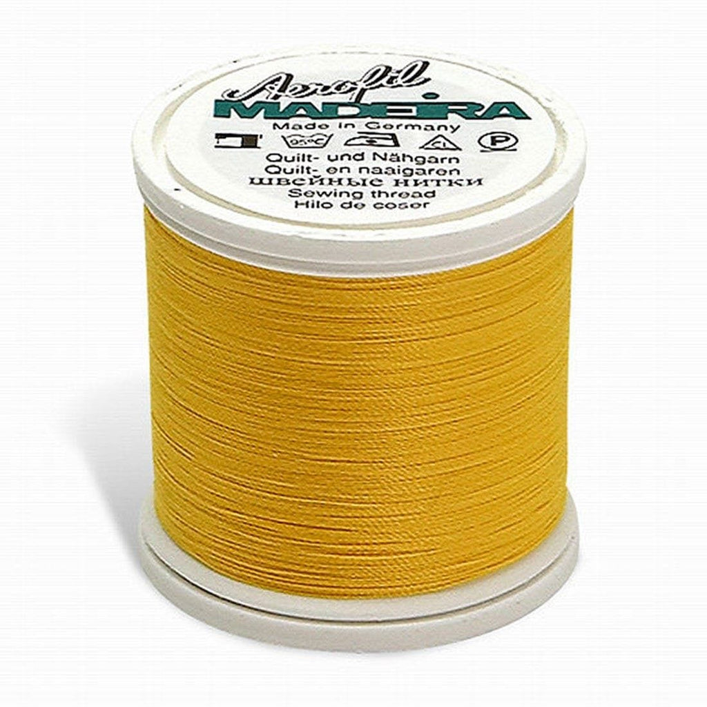 AEROFIL NO. 120 YELLOW 440YD/400M MADEIRA THREAD YELLOW
