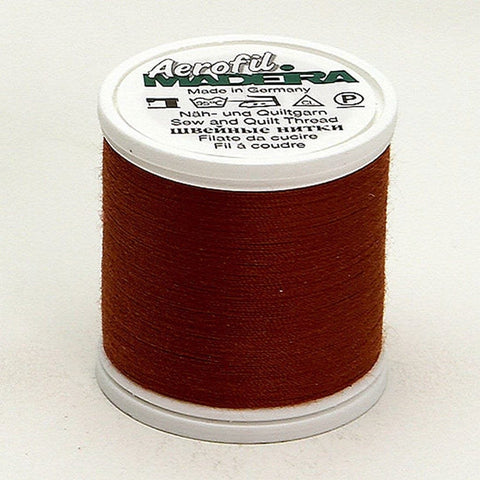 AEROFIL NO. 120 BROWN 440YD/400M MADEIRA THREAD POLYESTER